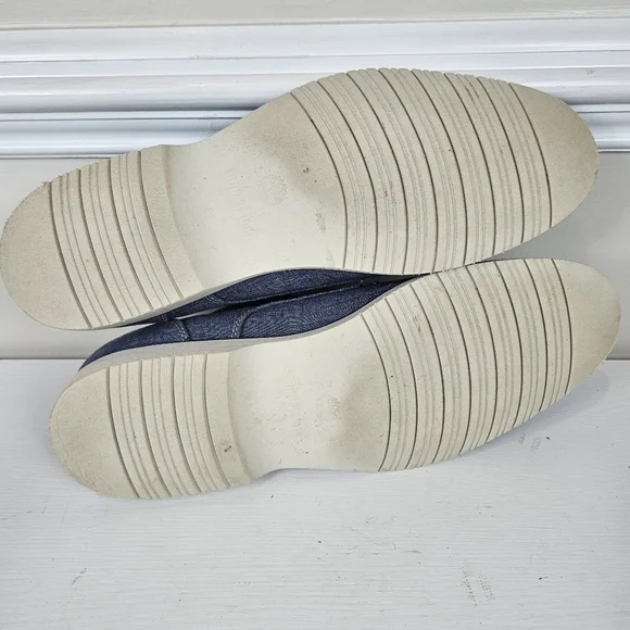 Timberland Men`s Woodhull Denim Canvas Oxford Dress Casual Shoe Sz 12 - Picture 13 of 14